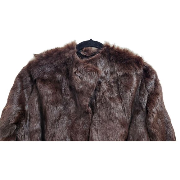 MAURIZIO PECORARO MILANG Reversible jacket made of natural rabbit fur  Size IT42 - Picture 10 of 16